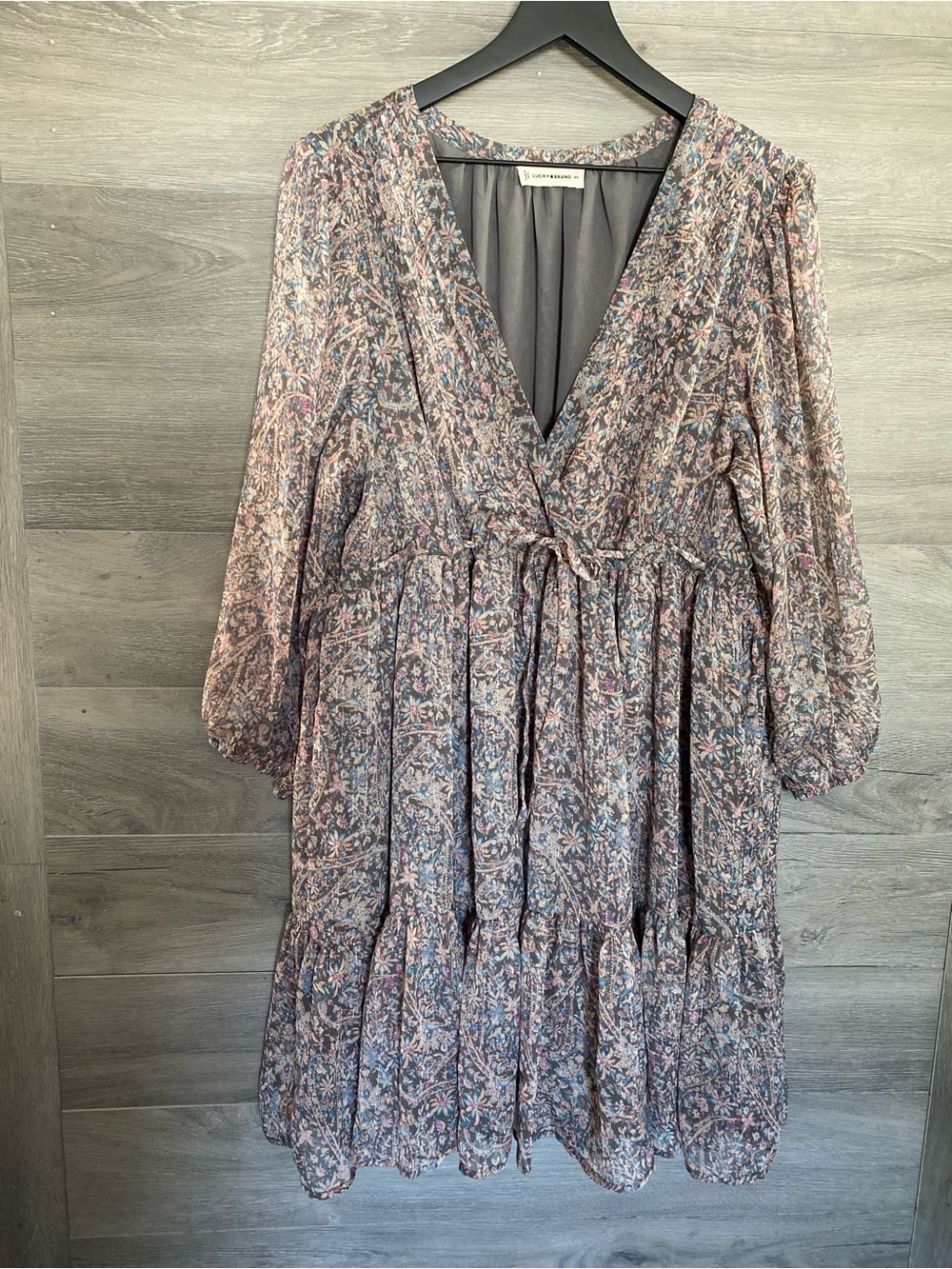 Lucky Brand Tiered Dress